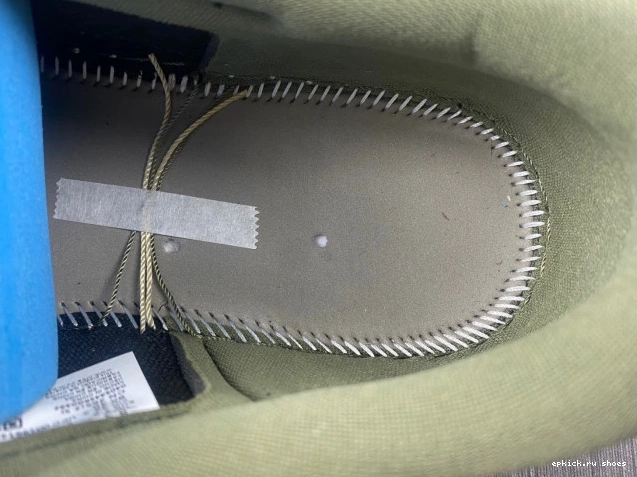 Rep SCOTT 1 X LOW DM7866-002 JORDAN TRAVIS OLIVE' SP 'BLACK OG AIR 0728